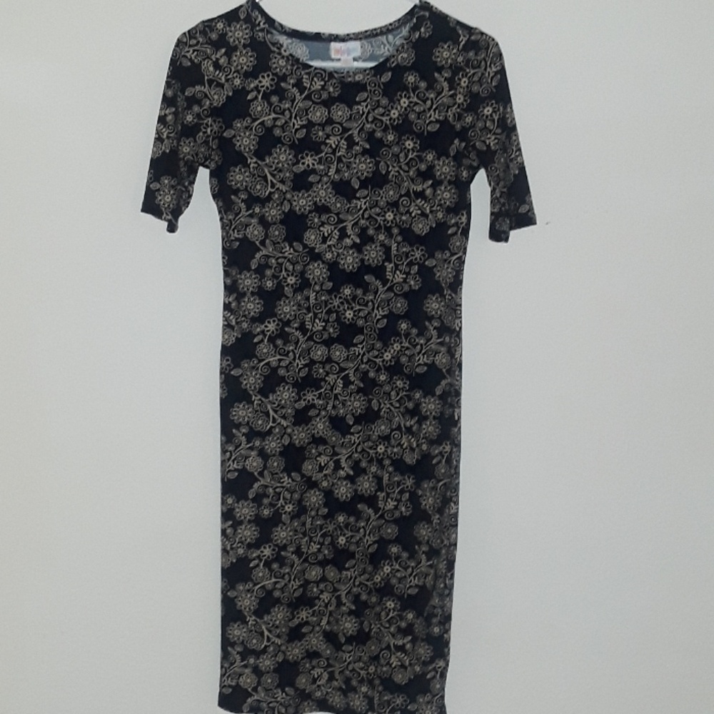 LuLaRoe Julia Dress - XXS (Legging Material)